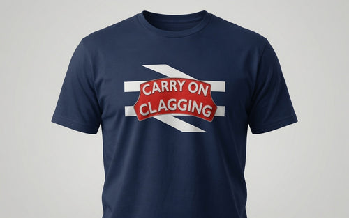 Carry on Clagging Large Logo T-Shirt
