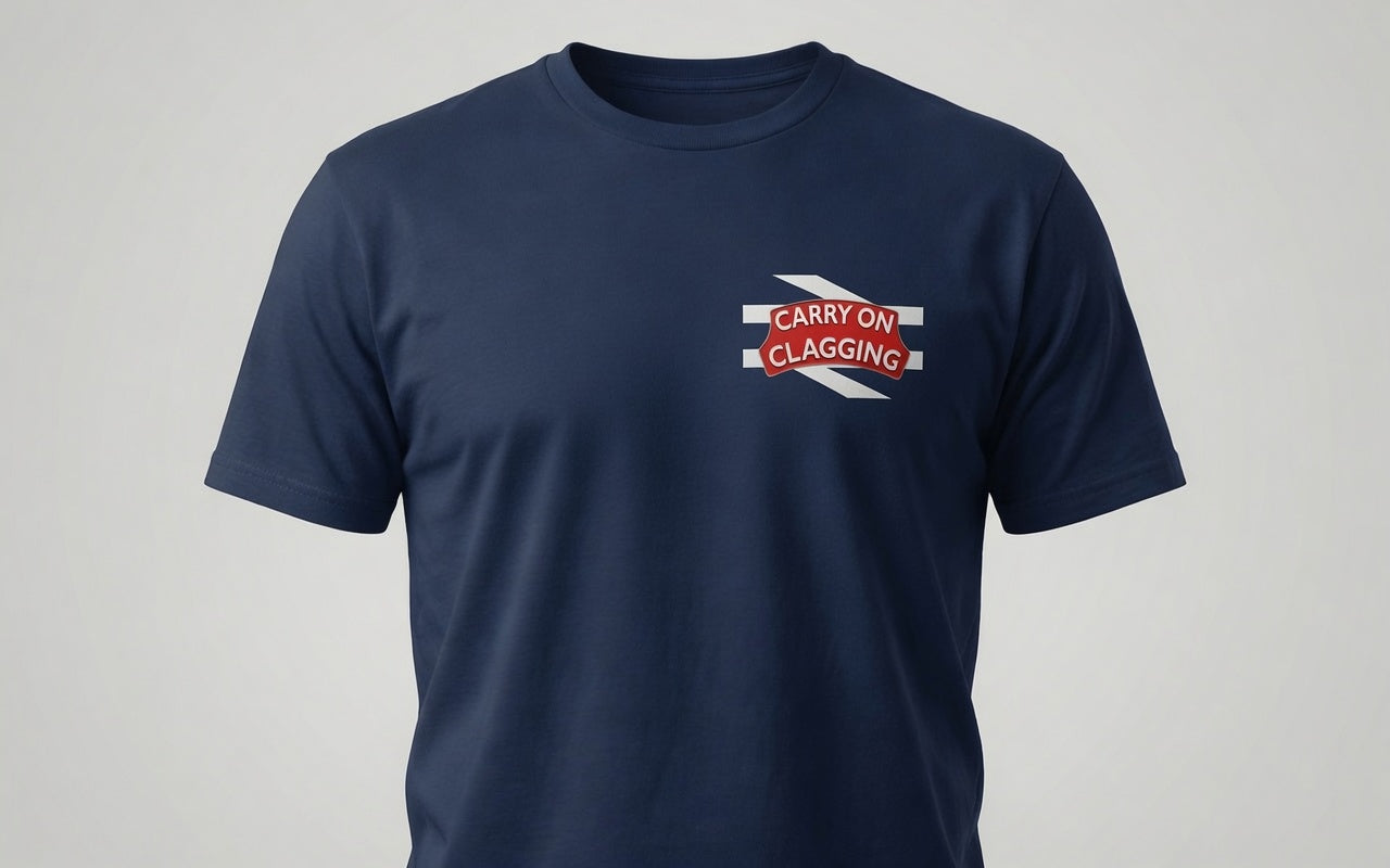 Carry on Clagging Small Logo T-Shirt (Copy)
