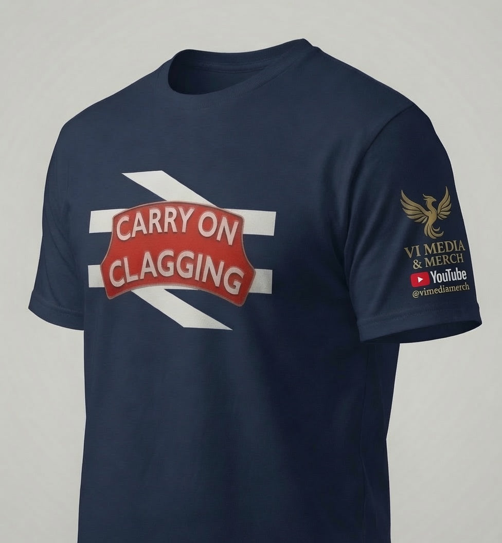 Carry on Clagging Large Logo T-Shirt
